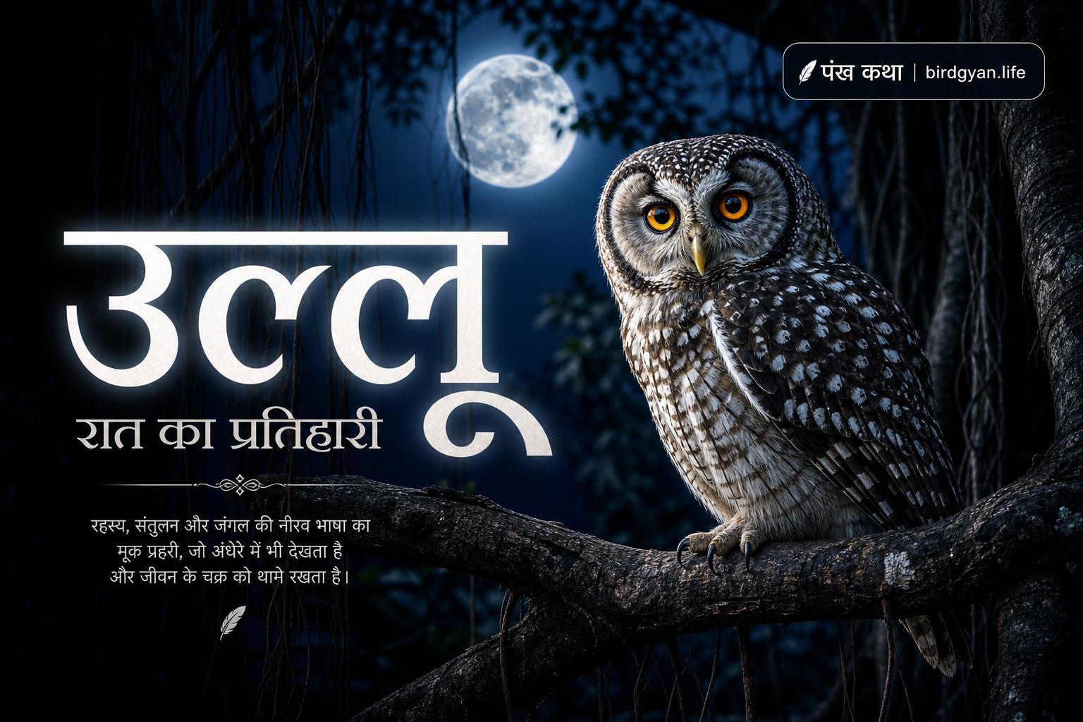 उल्लू के बारे में जानकारी